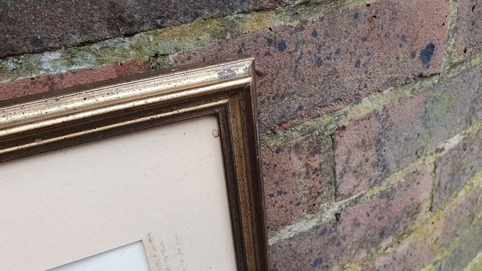 Rare Collectible 'Founders Court EC2' John Ross Vintage Watercolour London Georgian Architecture Original British Art Gilt Frame
