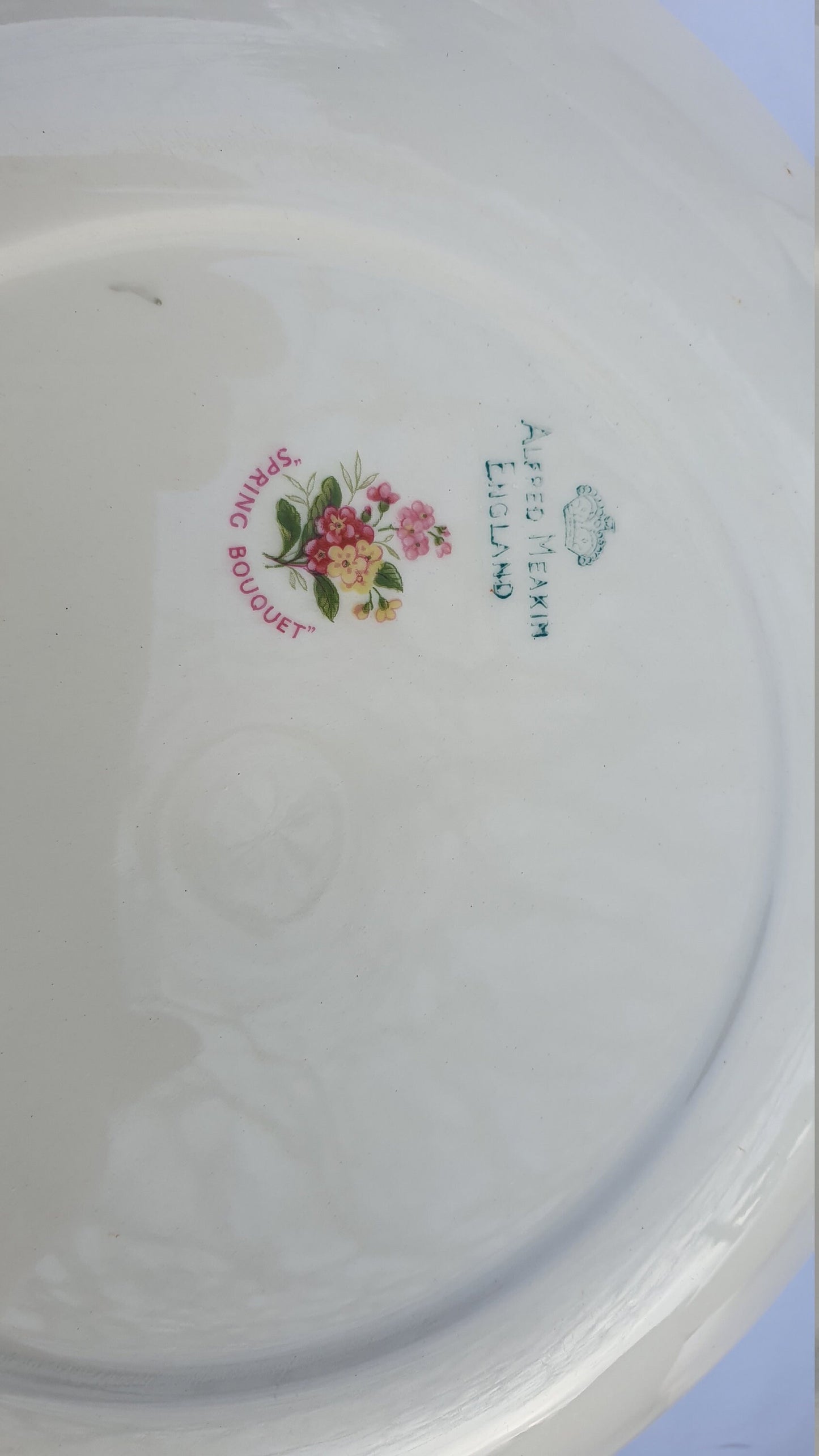Stunning Vintage Retro Part Floral Dinner Service Meakin ‘Spring Bouquet’