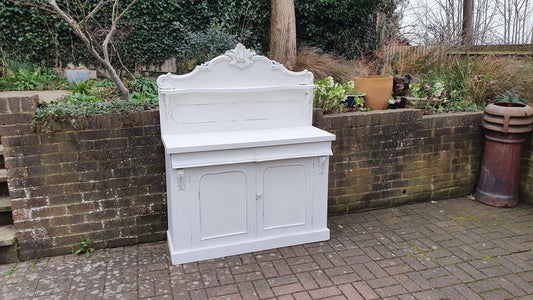Stunning Vintage Painted Chiffoniere Sideboard Shabby Chic
