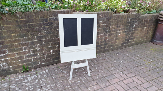 Hand Painted Blackboard and Separate Easel