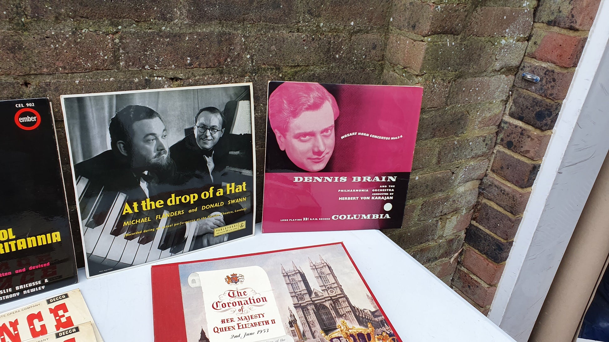 Vintage Retro LP Albums x 13 - Vinyl Musicals Easy Listening Comedy Coronation Box Set 33 rpm 1950s