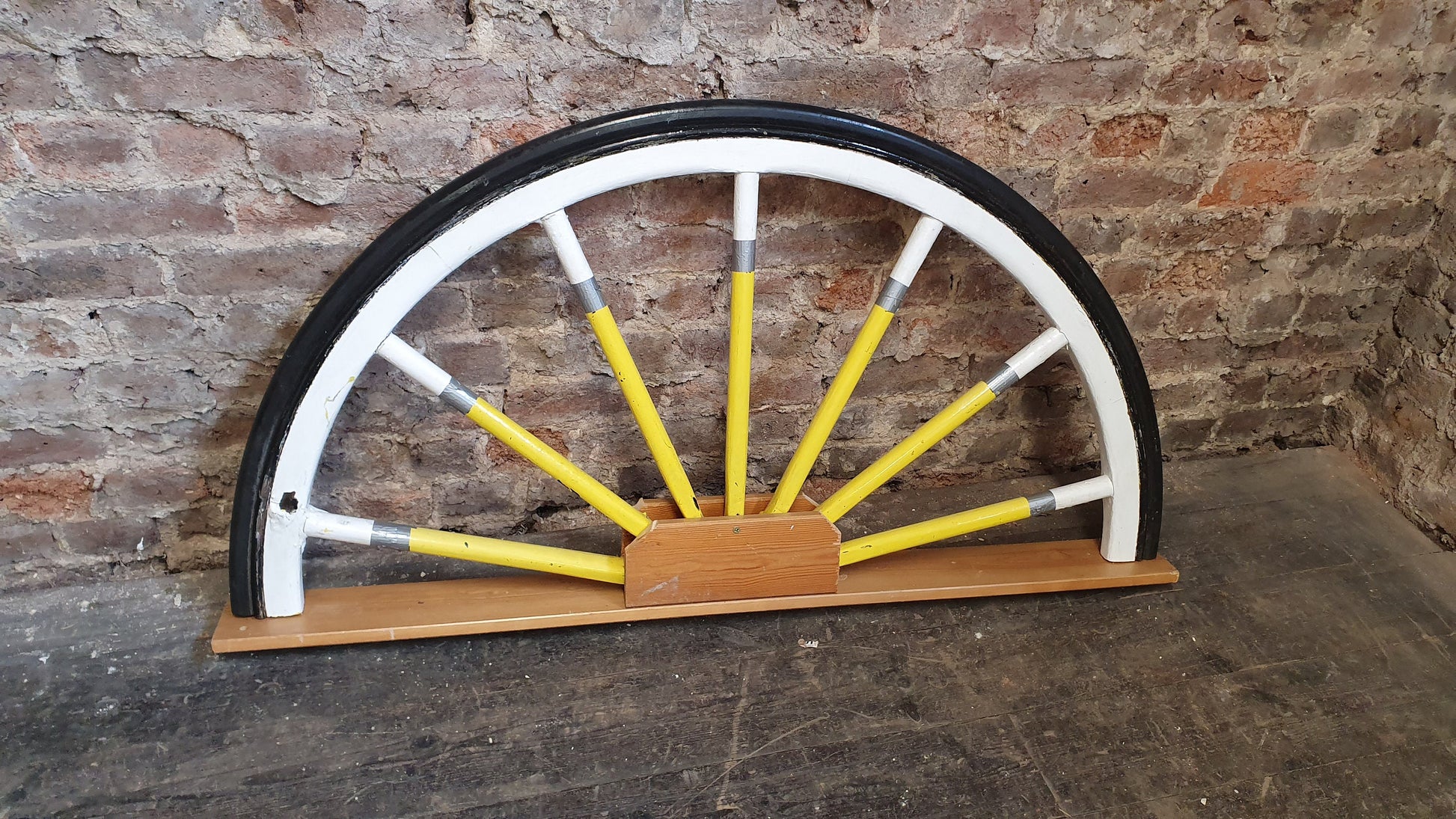Large and Genuine Vintage Half Cartwheel