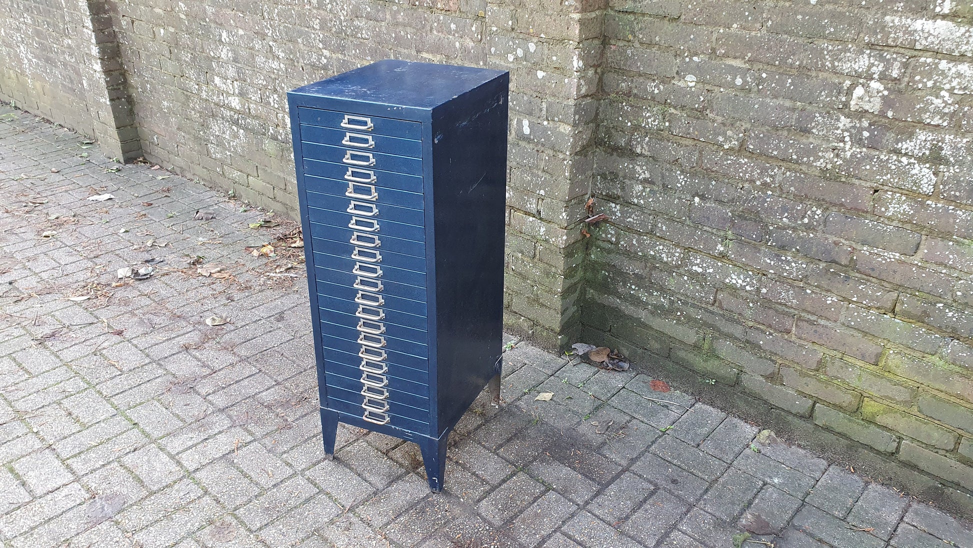 Vintage Retro Metal Collector Artisan Workshop Storage Drawers 1960's Organiser