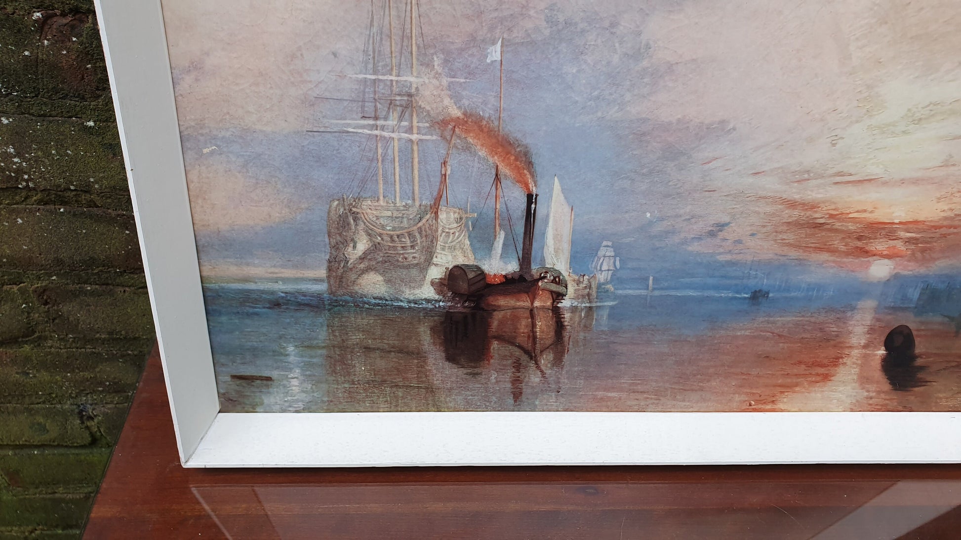 Iconic Classic Vintage Turner Print Turner The Fighting Temeraire Ship’ JMW Turner Print Masterpiece