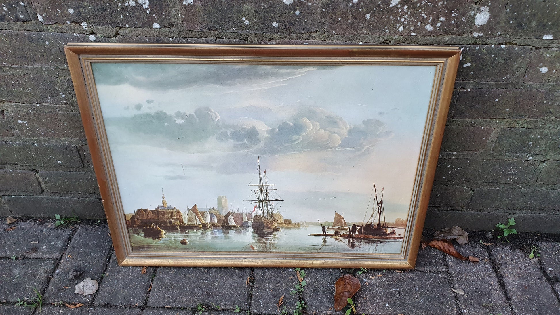 2 Large Masterpiece Prints Peeled Lemon Claesz and Dutch Vessels Duvell