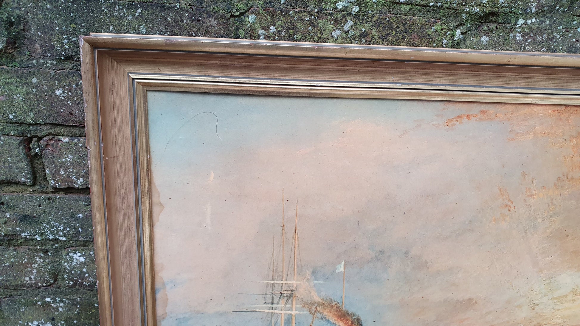 Iconic Classic Vintage Turner Print Turner The Fighting Temeraire Ship’ JMW Turner Print Masterpiece