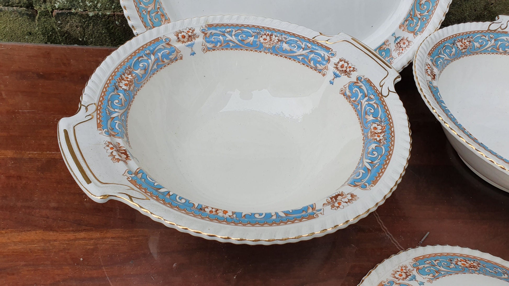 Vintage Part Dinner Service Johnson Brothers ‘Old English’