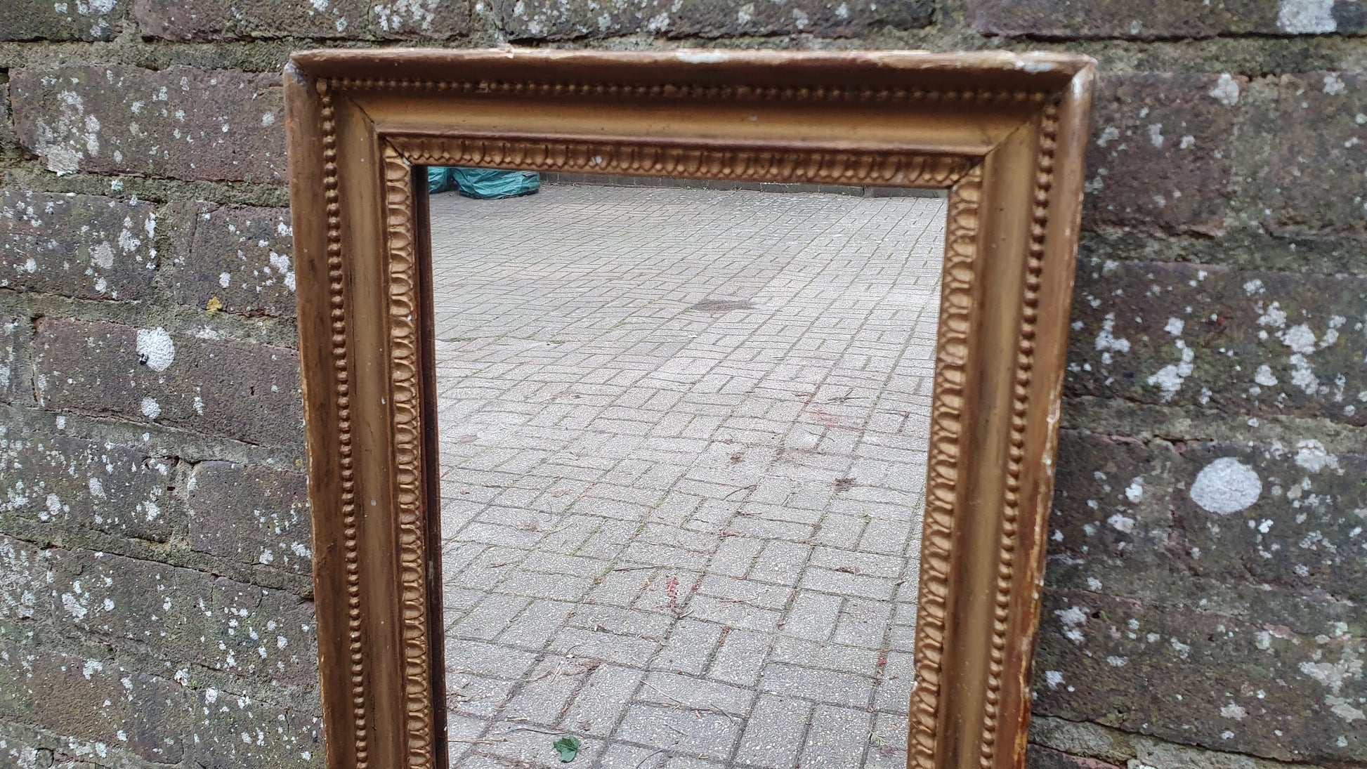 Vintage Gilt Gold Victorian Wall Mirror