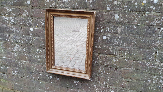 Vintage Gilt Gold Victorian Wall Mirror