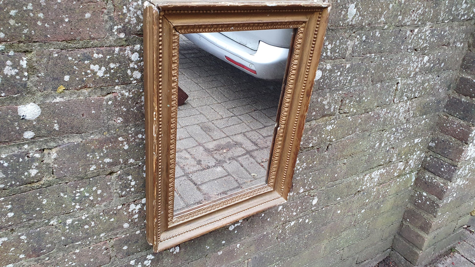 Vintage Gilt Gold Victorian Wall Mirror