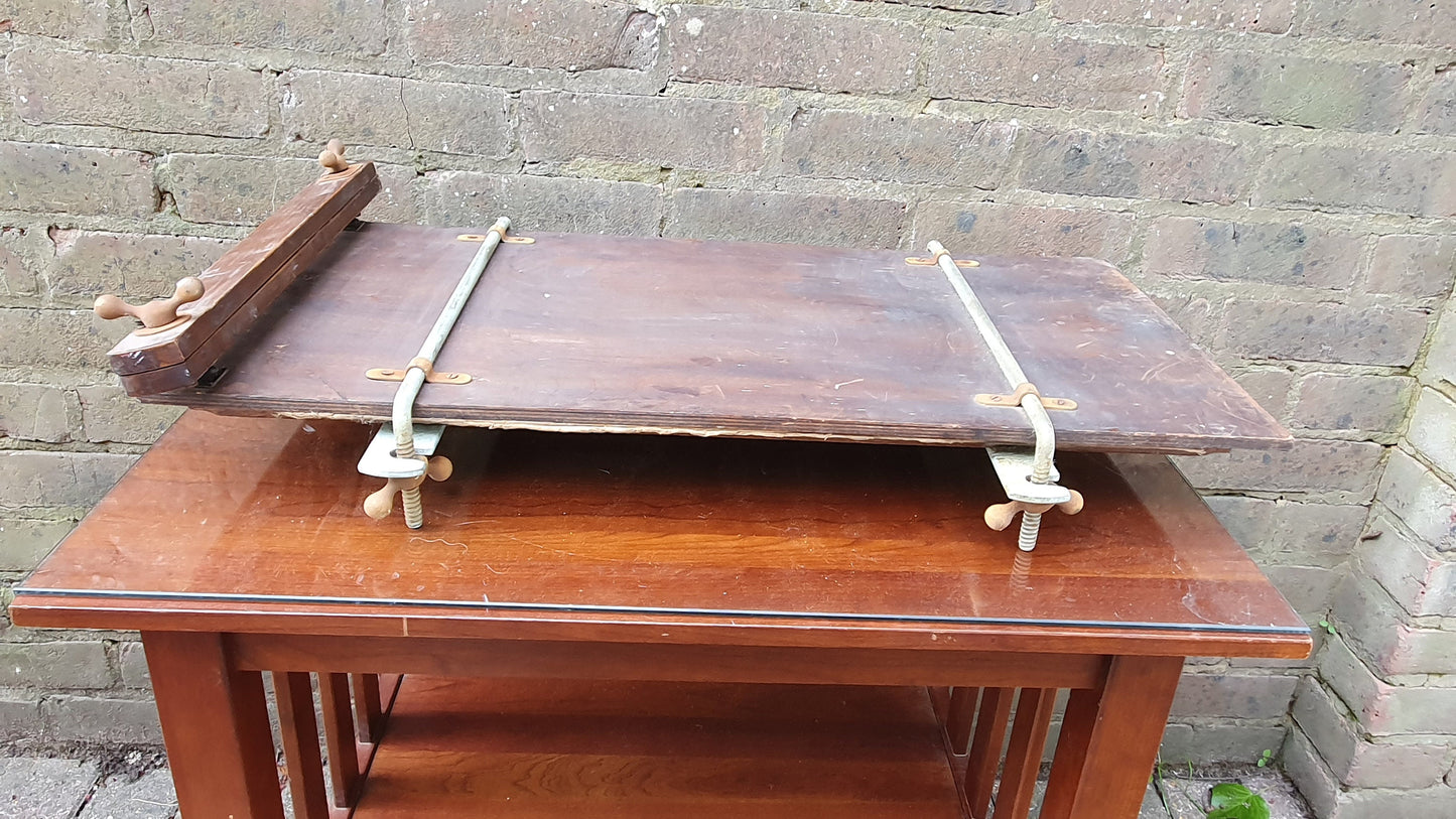 Solid Oak ‘Universe’ Vintage Retro Trouser Clothes Press