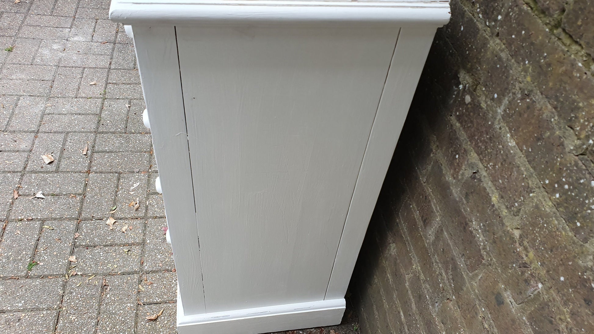 Solid Pine Bespoke Hand Painted Chest of Drawers in Farrow and Ball