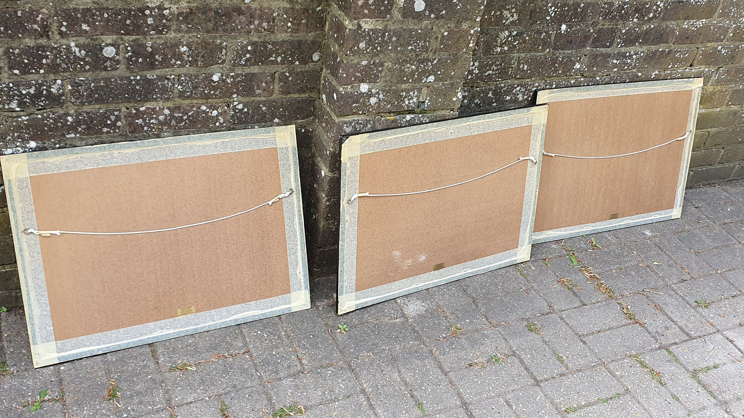 Set of Three 3 Large Quality Canaletto Prints. 64 x 47 cm