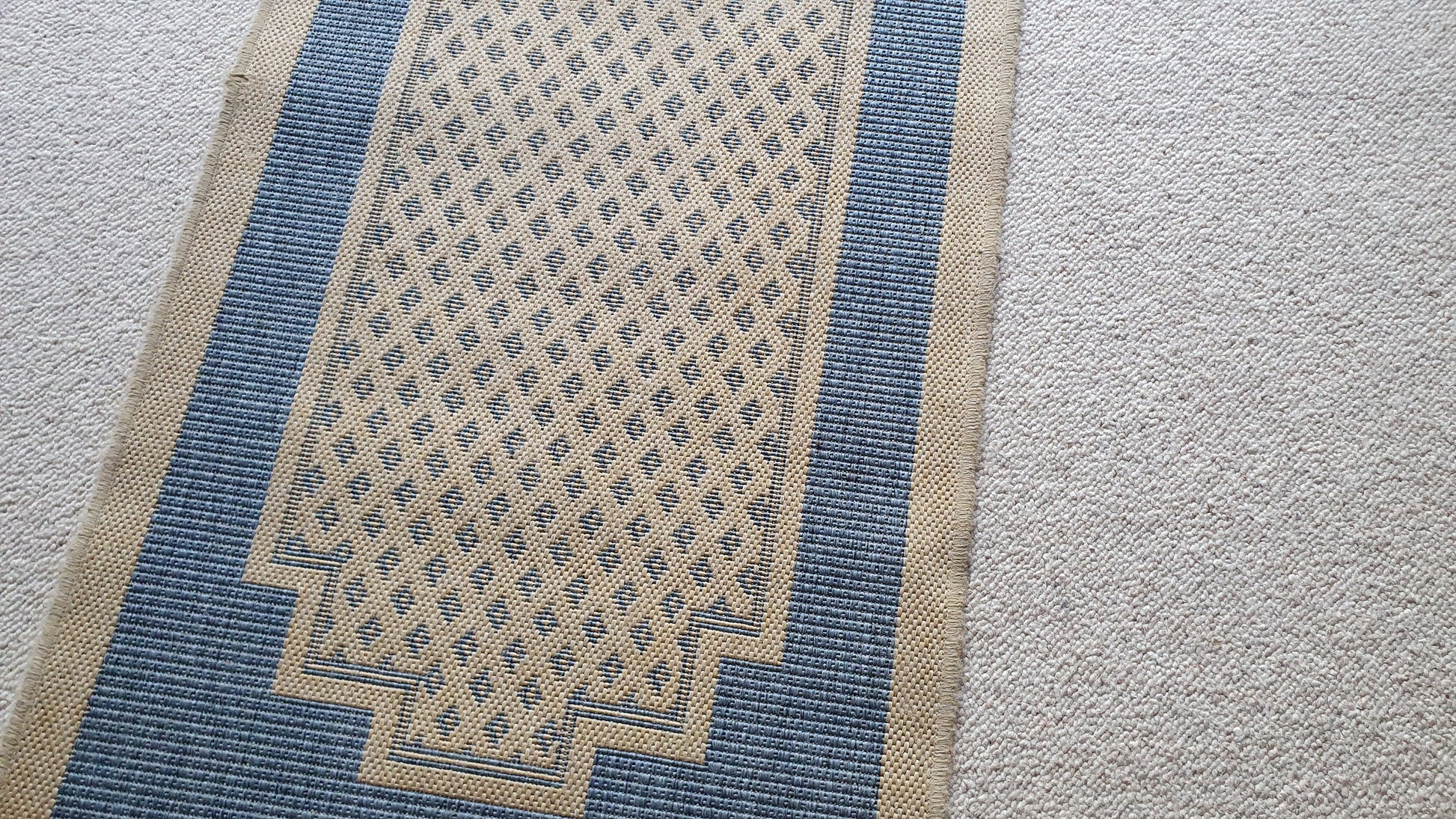 Polypropylene Blue and Beige Rug ‘Sisalo’ Oriental Weavers.