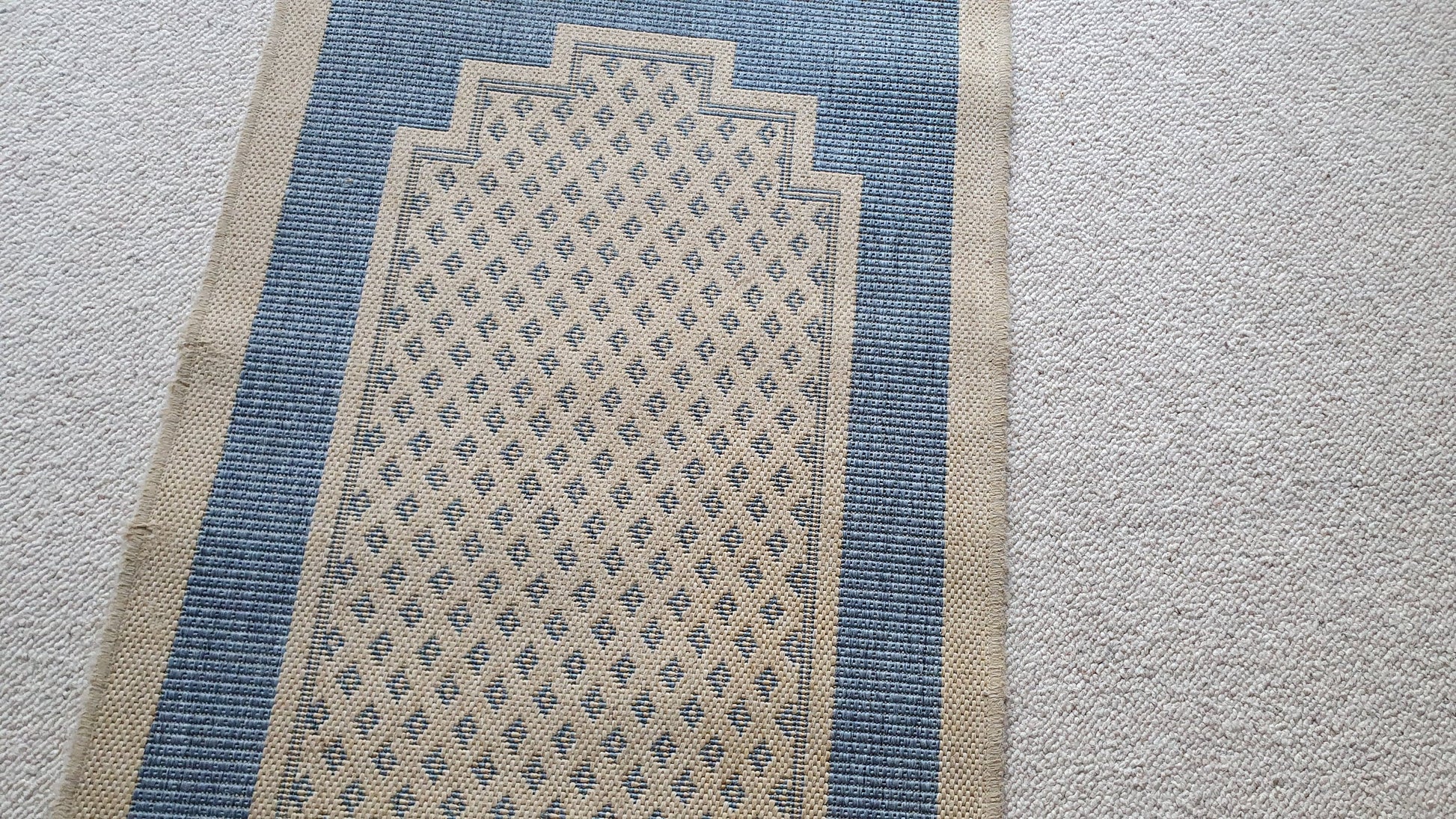 Polypropylene Blue and Beige Rug ‘Sisalo’ Oriental Weavers.