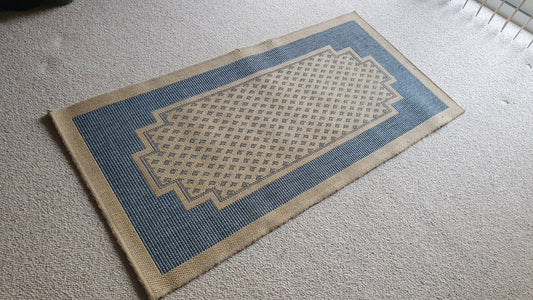 Polypropylene Blue and Beige Rug ‘Sisalo’ Oriental Weavers.