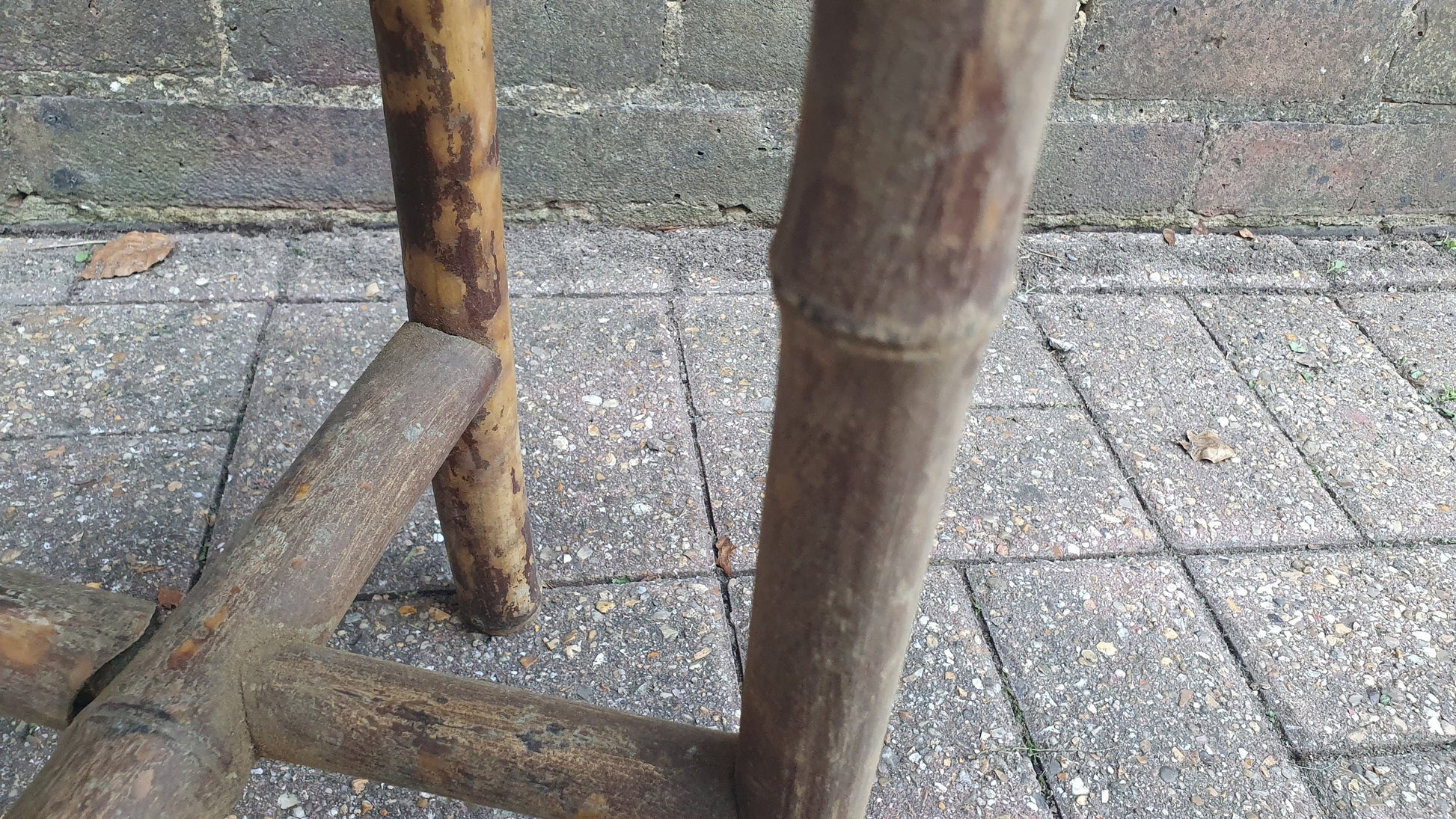 Stunning Vintage Victorian Bamboo Plant Stand.