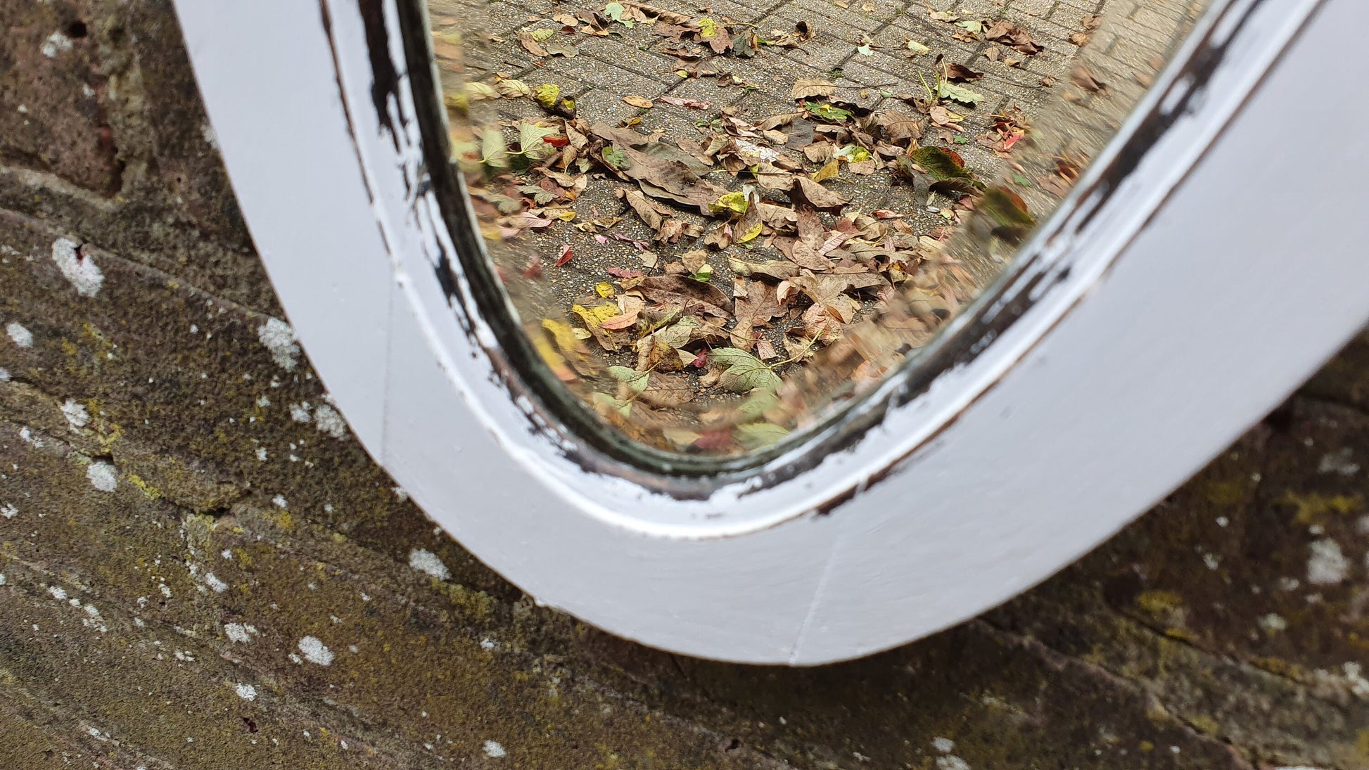 Vintage Painted Mirror in Farrow and Ball ‘Blackened’