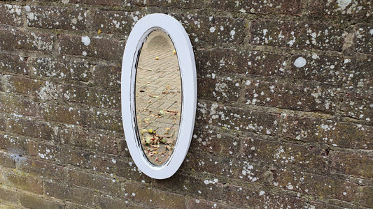 Vintage Painted Mirror in Farrow and Ball ‘Blackened’