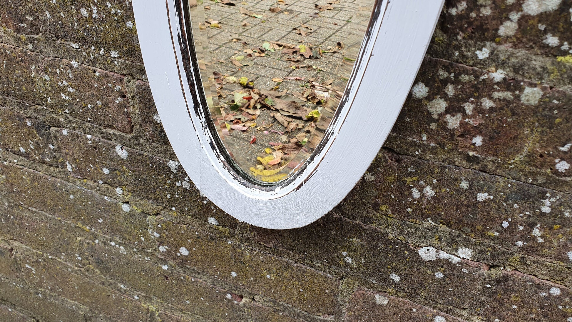 Vintage Painted Mirror in Farrow and Ball ‘Blackened’