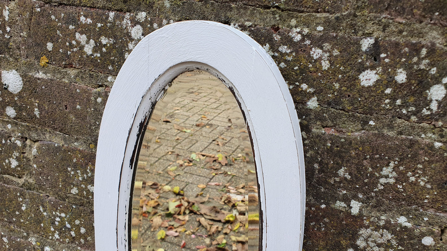 Vintage Painted Mirror in Farrow and Ball ‘Blackened’