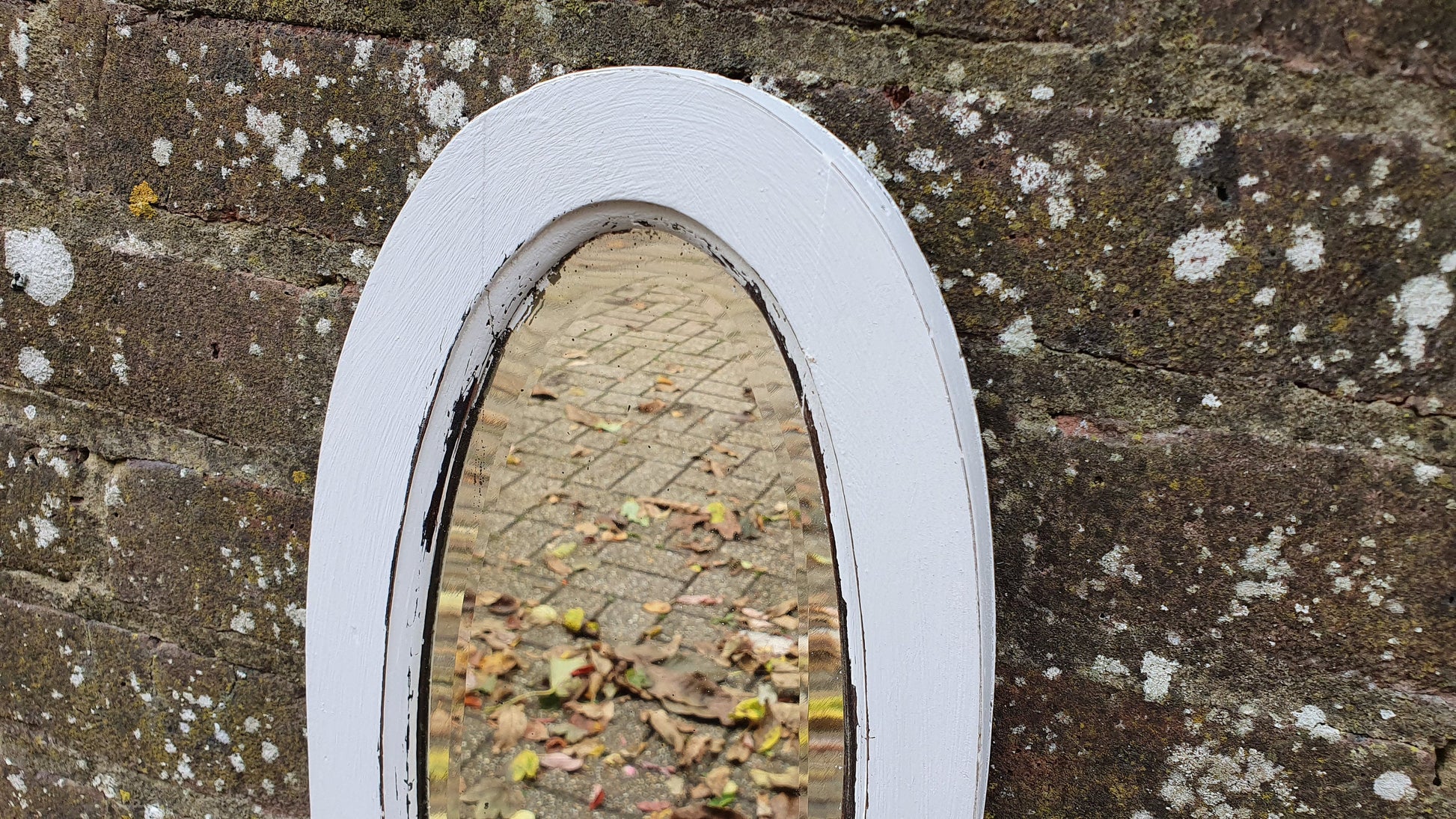 Vintage Painted Mirror in Farrow and Ball ‘Blackened’