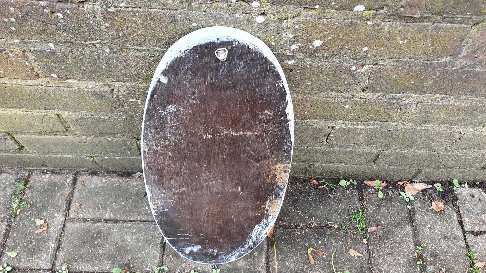 Vintage Painted Mirror in Farrow and Ball ‘Blackened’