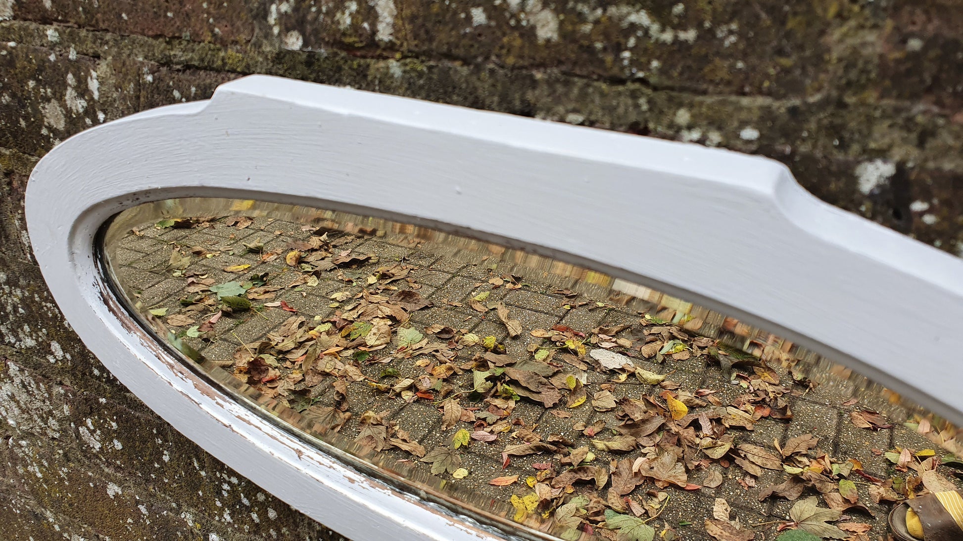 Vintage Painted Mirror in Farrow and Ball ‘Blackened’