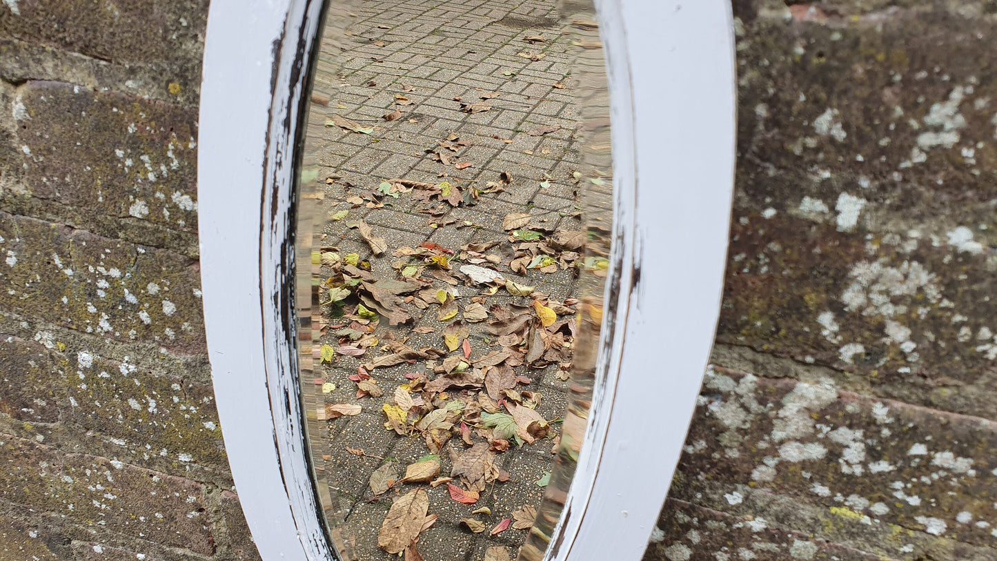 Vintage Painted Mirror in Farrow and Ball ‘Blackened’