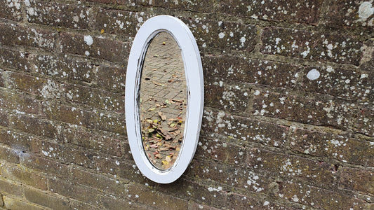 Vintage Painted Mirror in Farrow and Ball ‘Blackened’