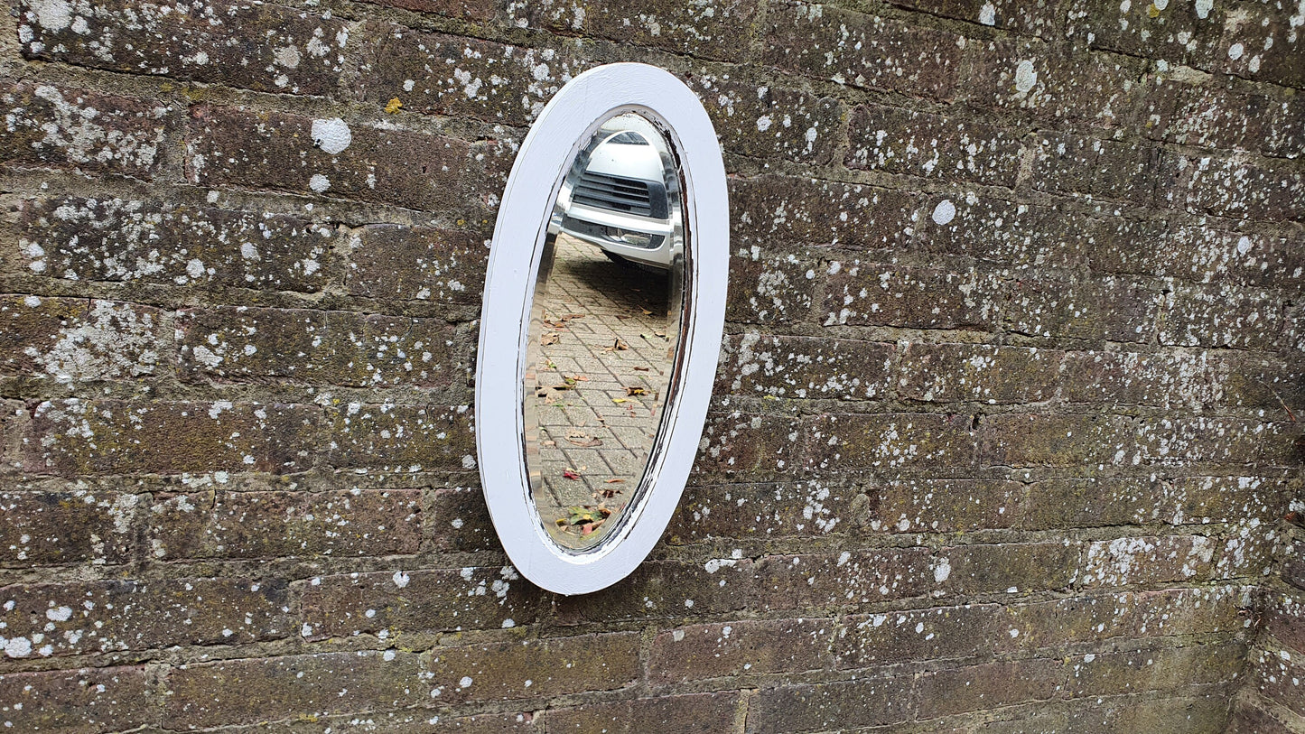 Vintage Painted Mirror in Farrow and Ball ‘Blackened’