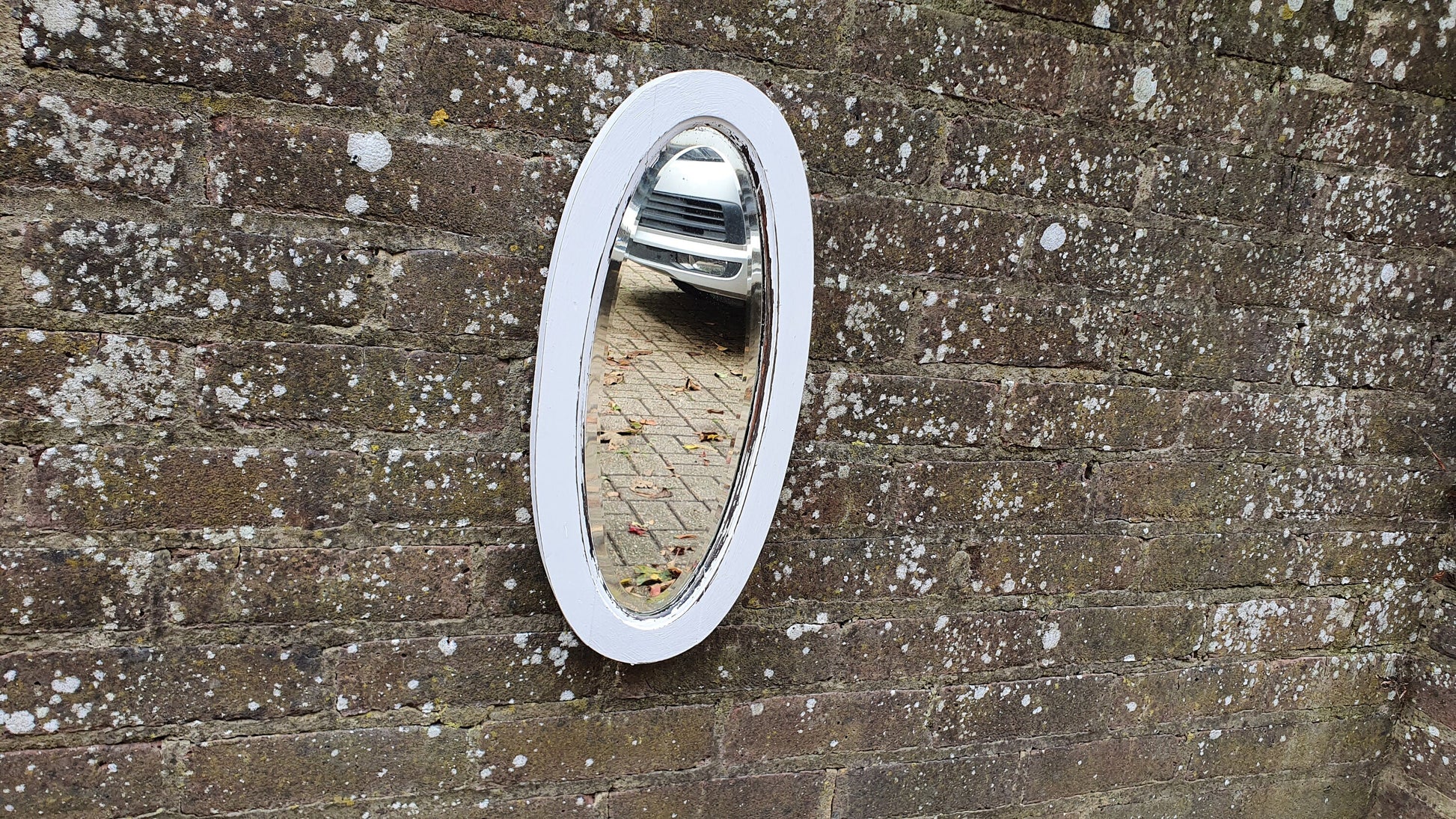 Vintage Painted Mirror in Farrow and Ball ‘Blackened’