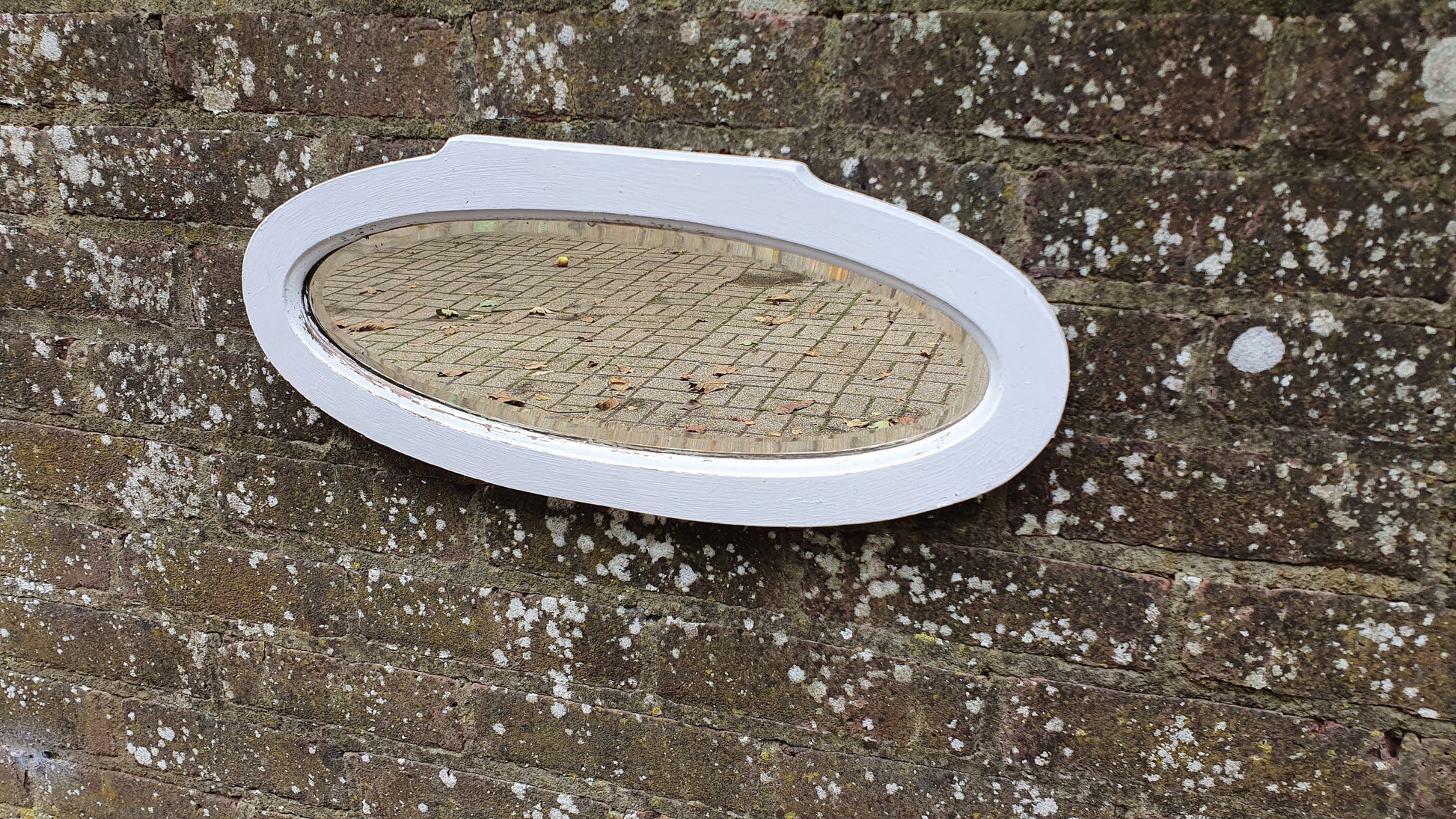 Vintage Painted Mirror in Farrow and Ball ‘Blackened’
