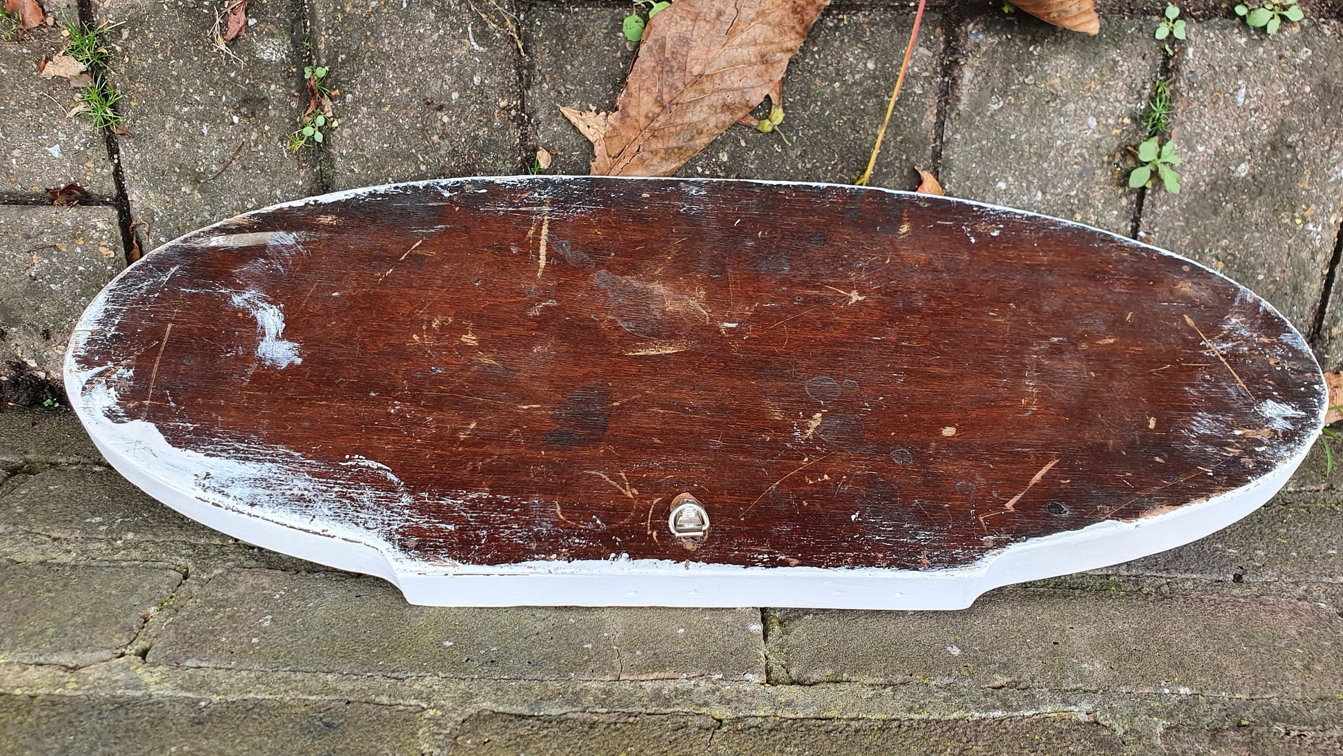 Vintage Painted Mirror in Farrow and Ball ‘Blackened’