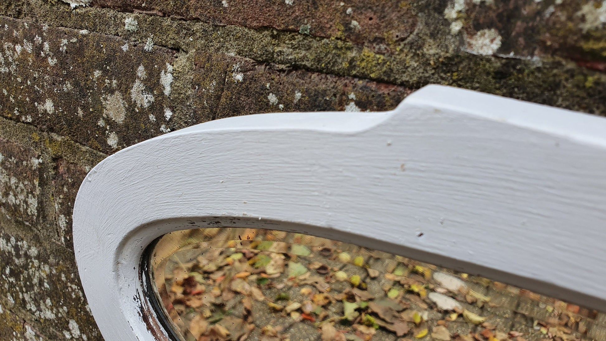 Vintage Painted Mirror in Farrow and Ball ‘Blackened’