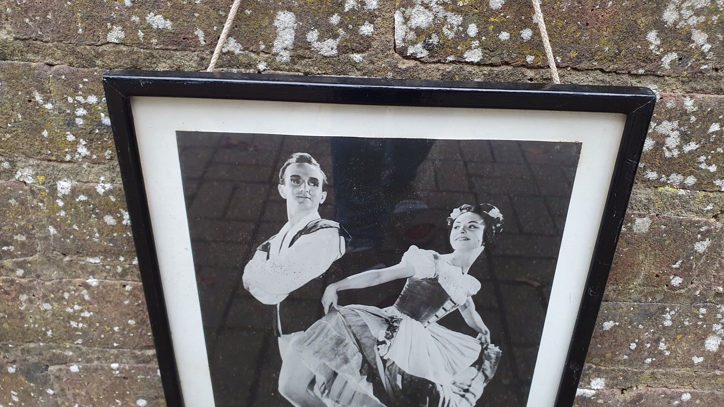 Large Original Photograph of Ballet Dancers Pearl Gaden & Derek Westlake.