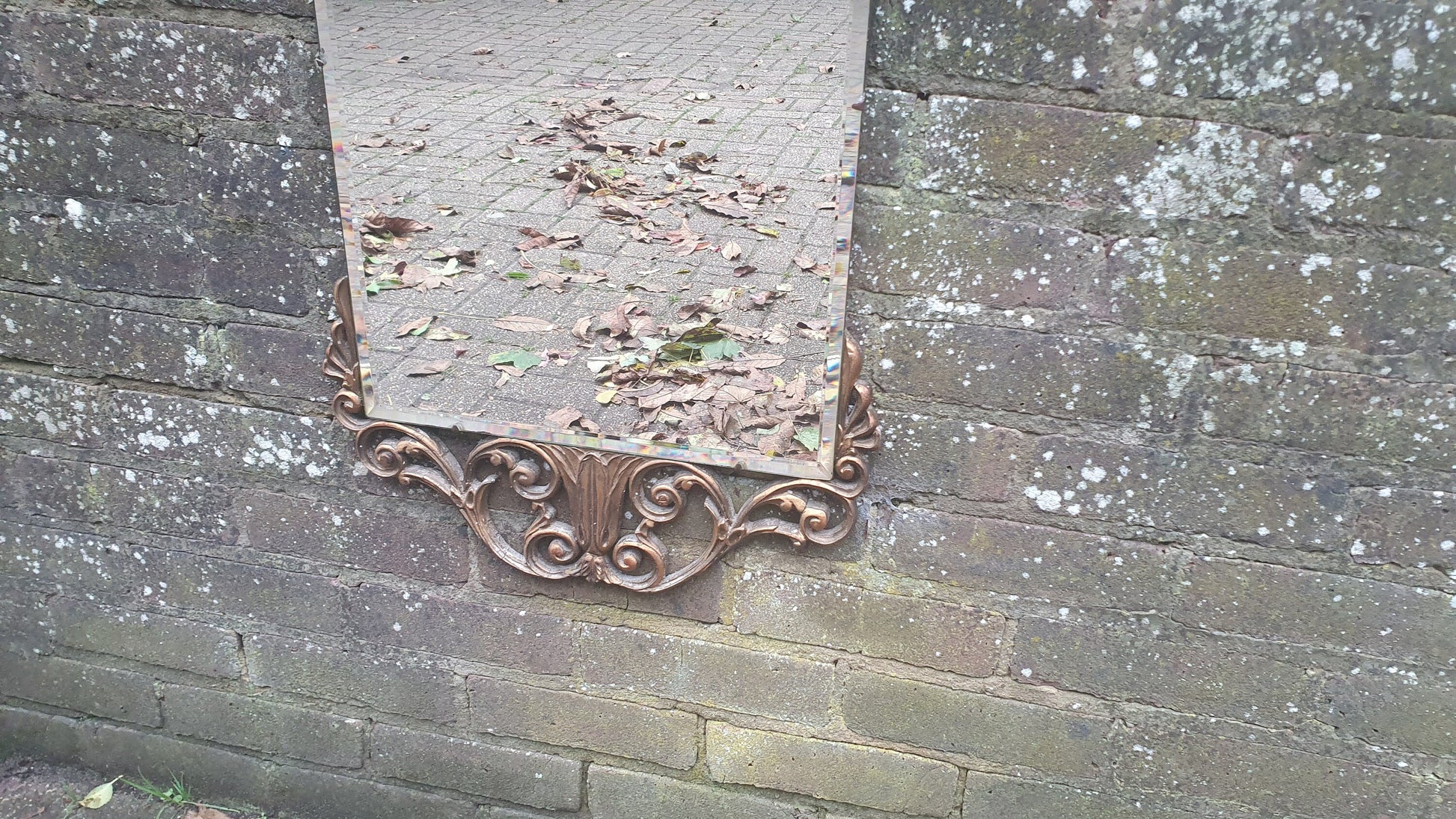 Vintage Retro Gold Gilt Ornate Arch Mirror ‘Aisonea’