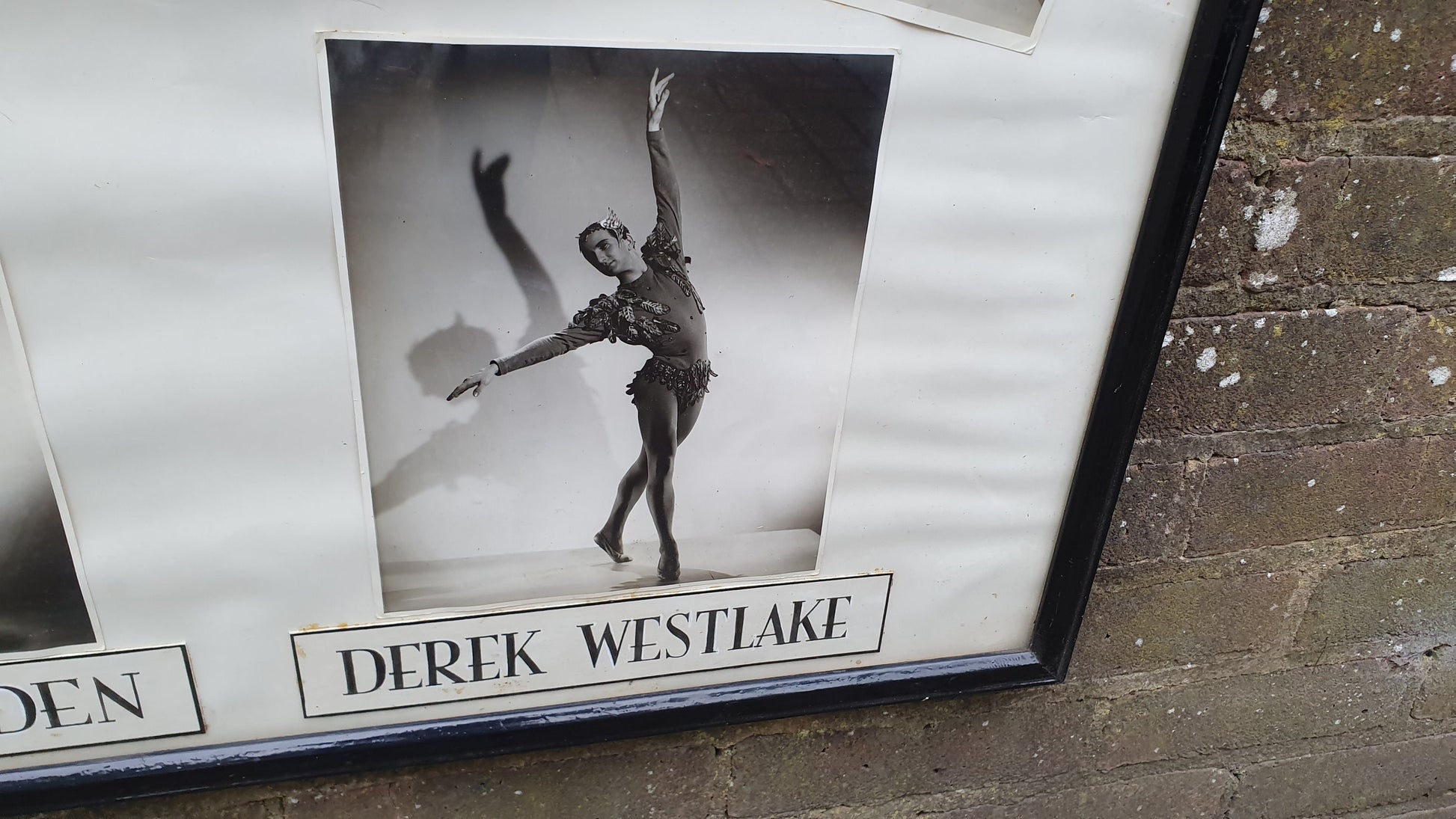 5 Large Original Photographs of Ballet Dancers Pearl Gaden & Derek Westlake.