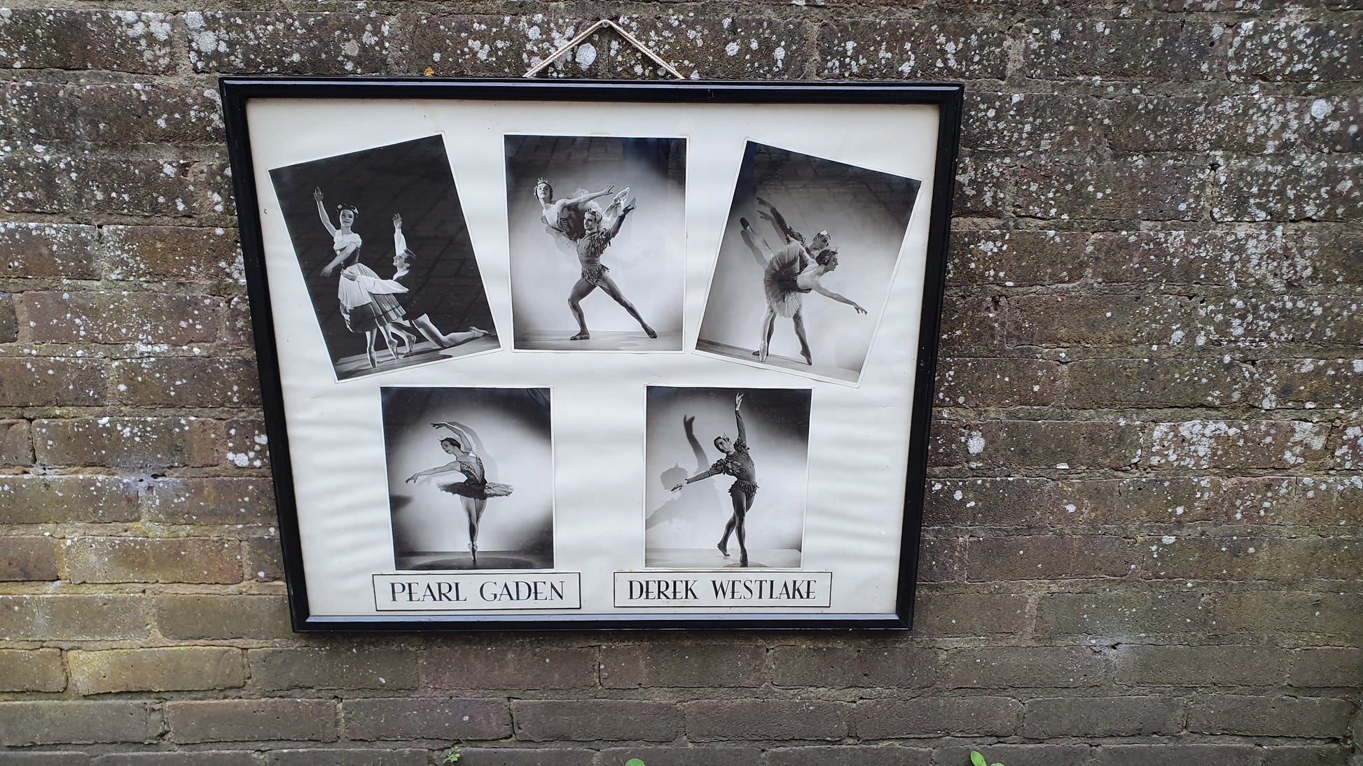 5 Large Original Photographs of Ballet Dancers Pearl Gaden & Derek Westlake.