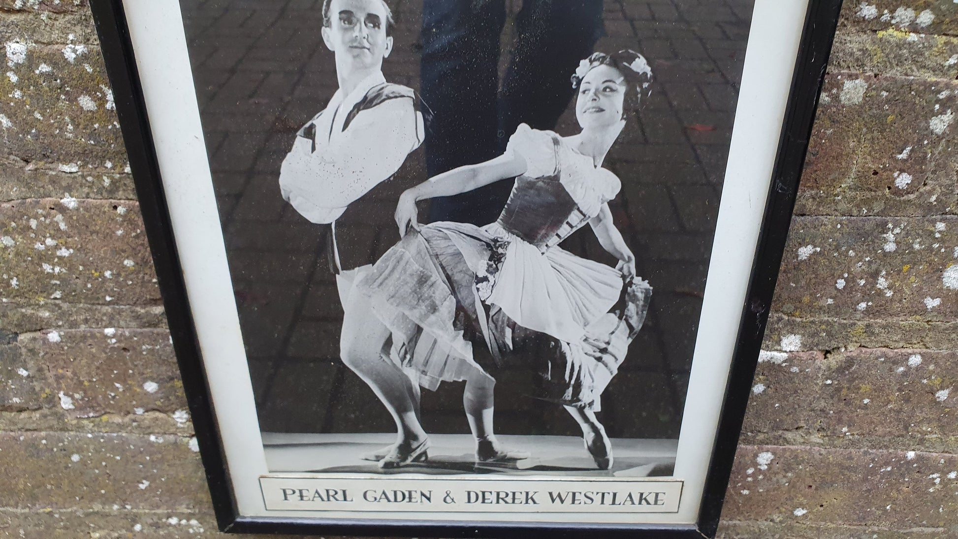 Large Original Photograph of Ballet Dancers Pearl Gaden & Derek Westlake.