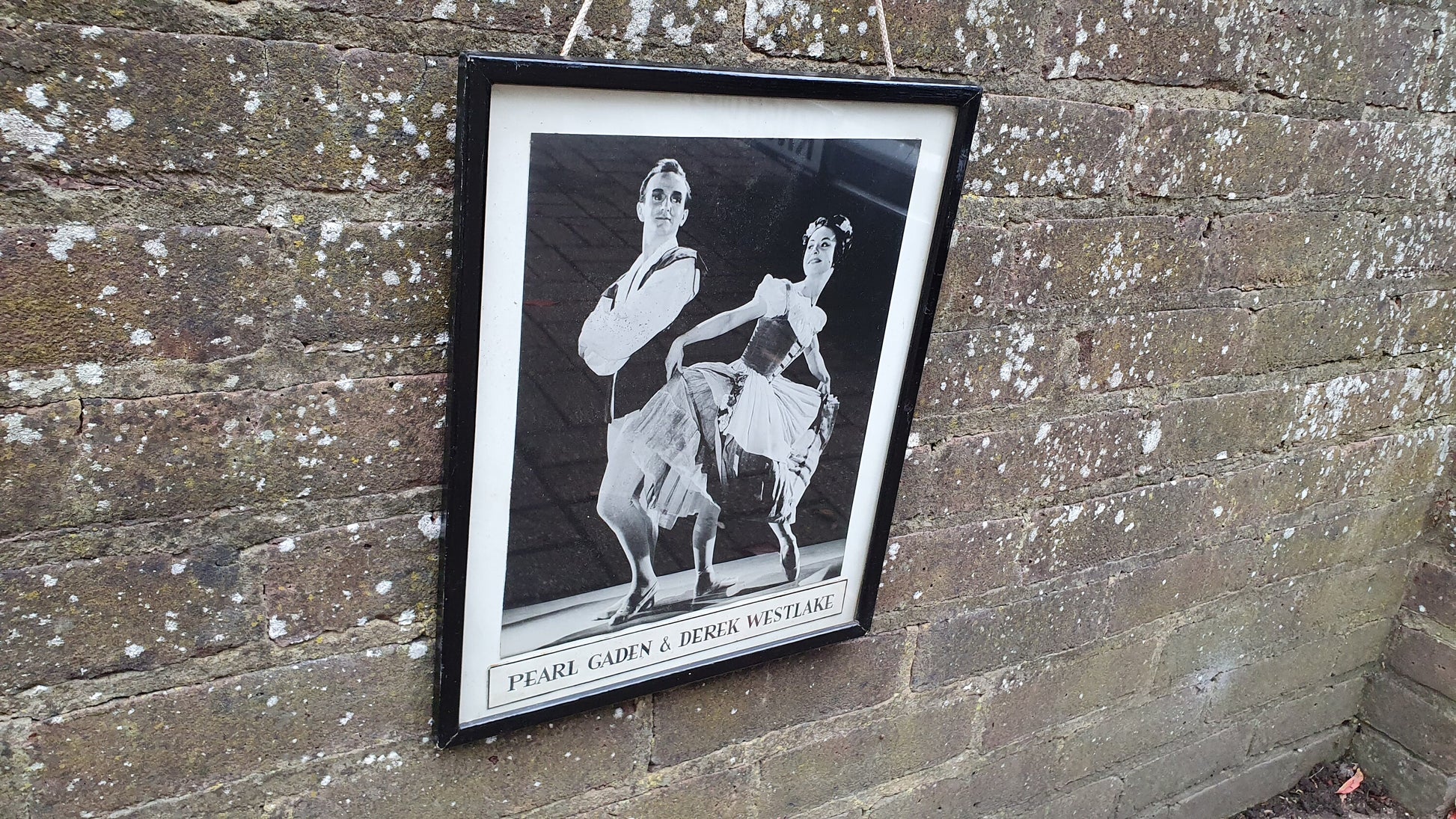 Large Original Photograph of Ballet Dancers Pearl Gaden & Derek Westlake.