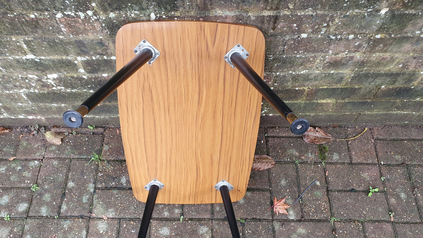 Vintage Retro 60’s Coffee Table Black Atomic Legs