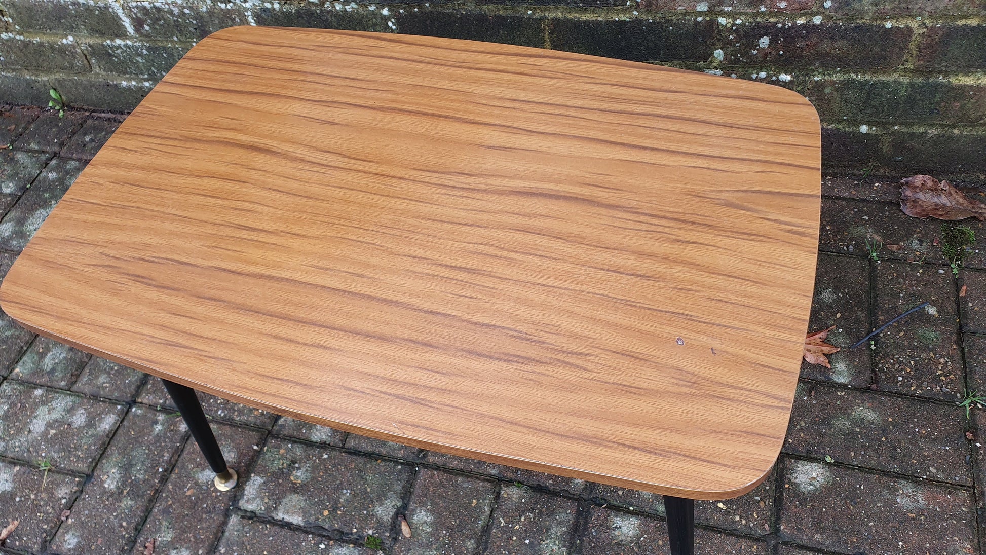 Vintage Retro 60’s Coffee Table Black Atomic Legs