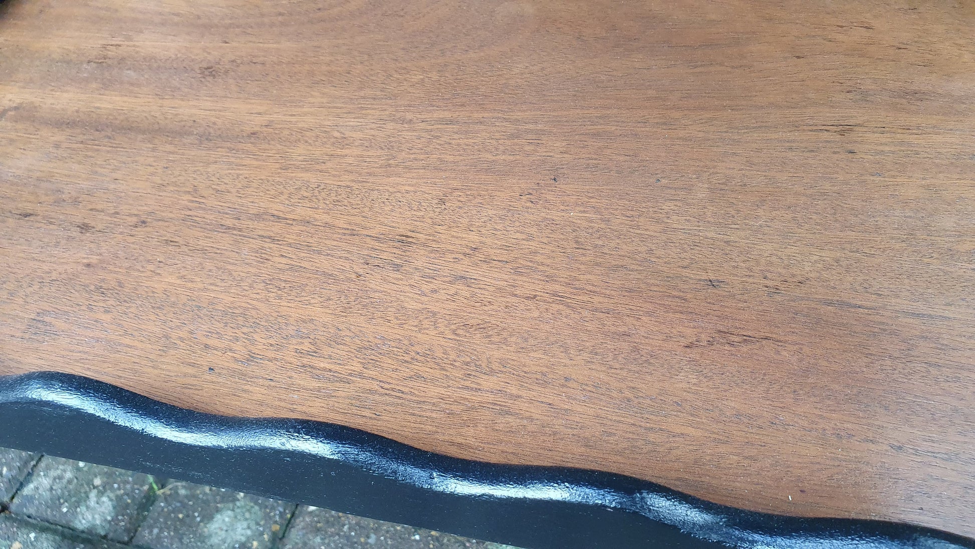 Vintage Restored and Upcycled Solid Wooden Trolley Side Table