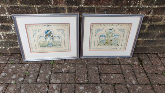 Gorgeous Ink Prints and Drawings - Fountain of Life / Garden of Eden