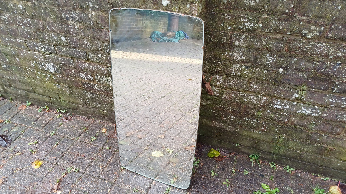 Huge Vintage Retro Art Deco Style Wall Mirror 90 x 45 cm