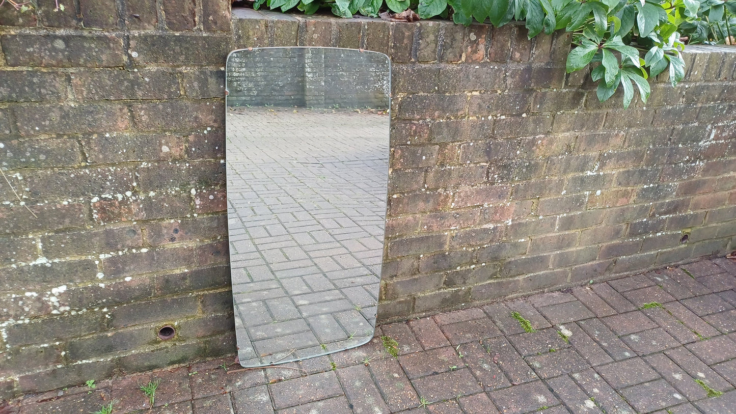 Huge Vintage Retro Art Deco Style Wall Mirror 90 x 45 cm