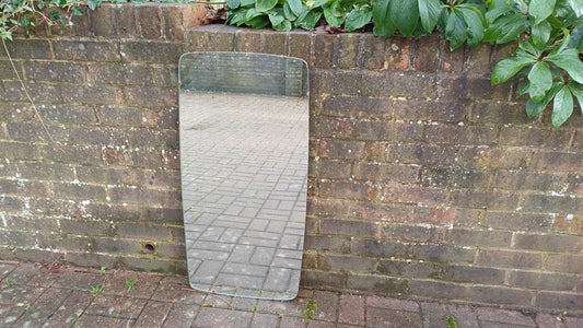 Huge Vintage Retro Art Deco Style Wall Mirror 90 x 45 cm