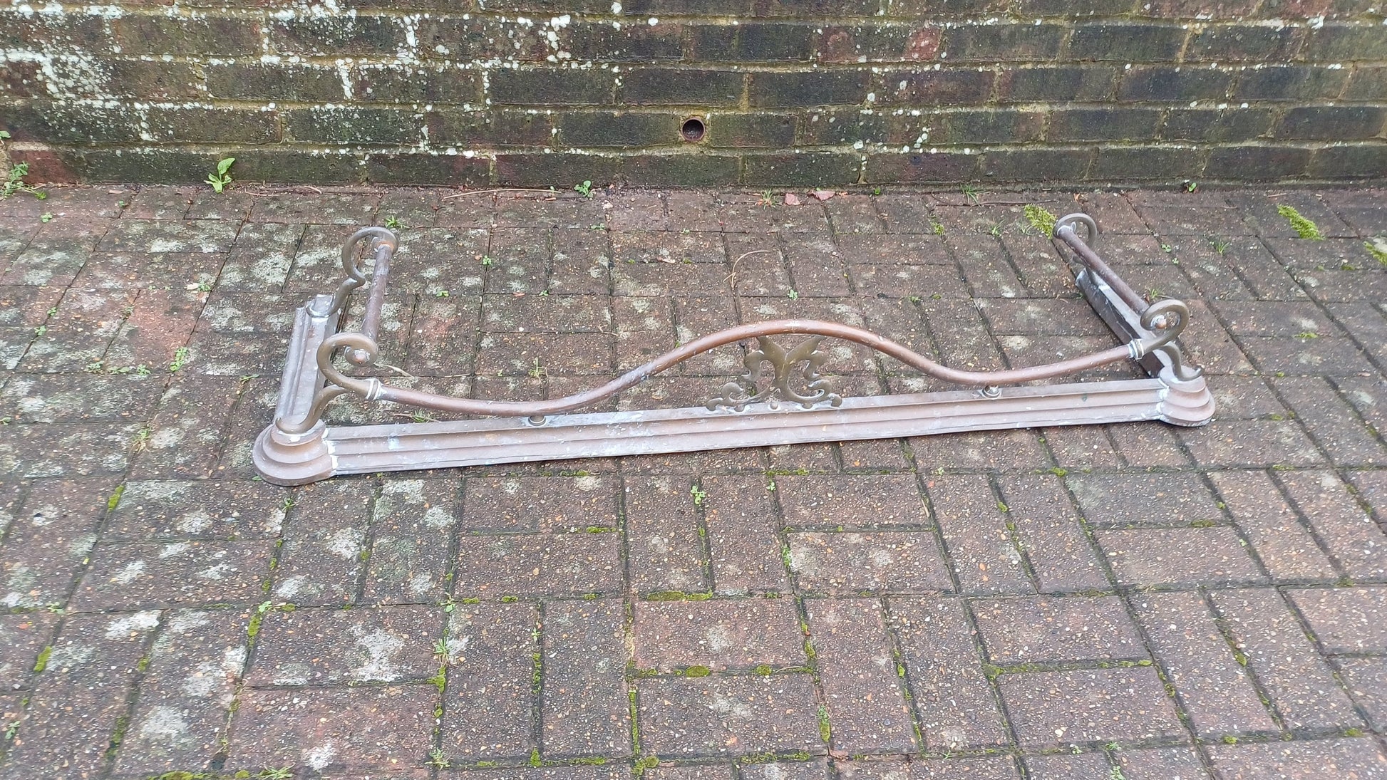 Vintage Brass Victorian Fender.
