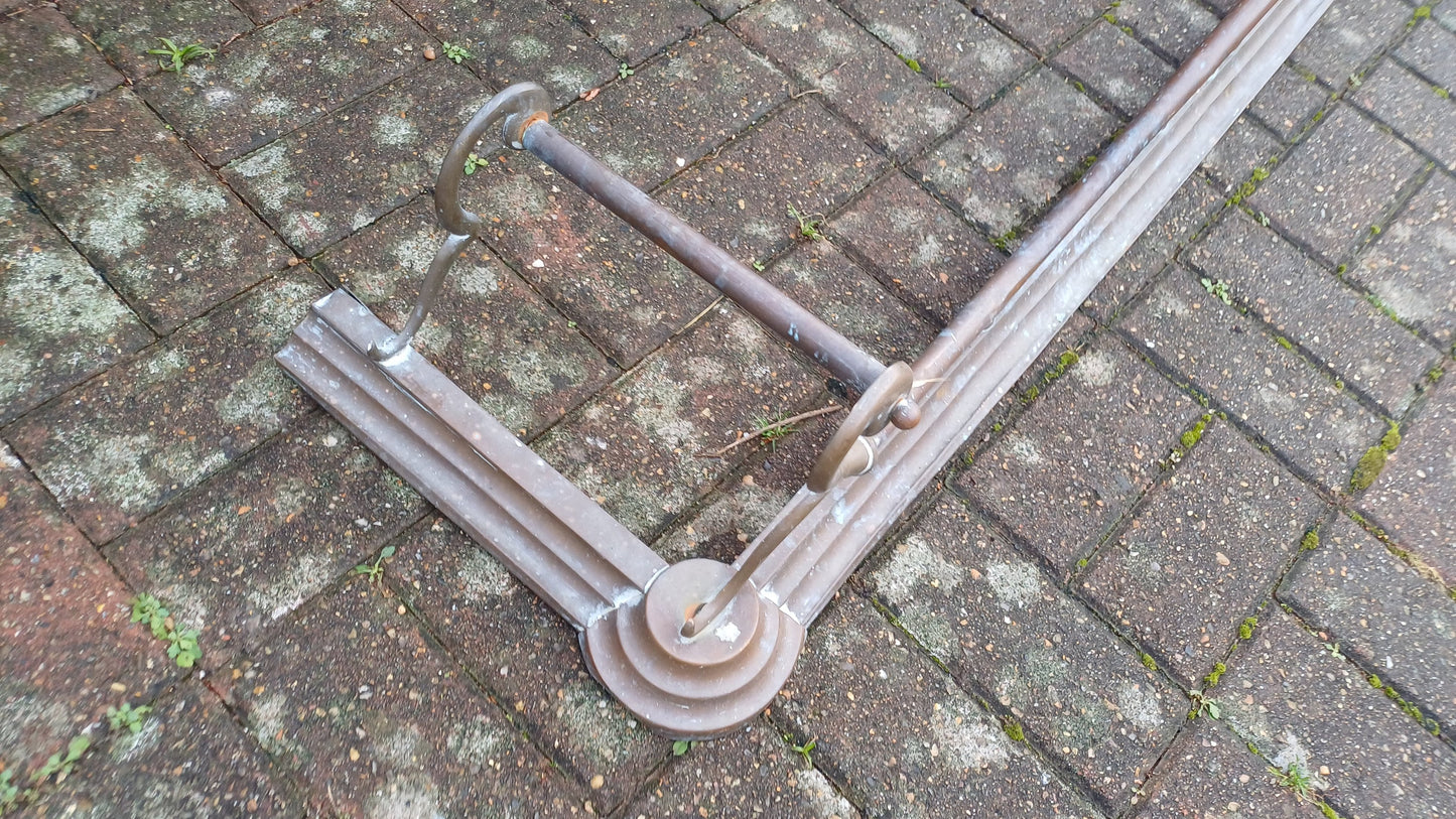 Vintage Brass Victorian Fender.